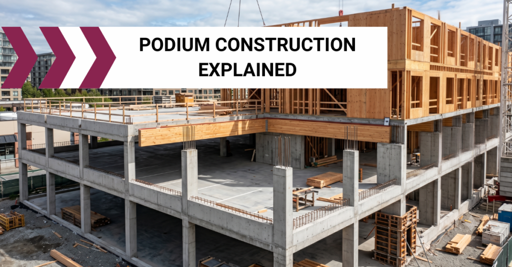 Podium Construction Explained - Structural Workshop, LLC
